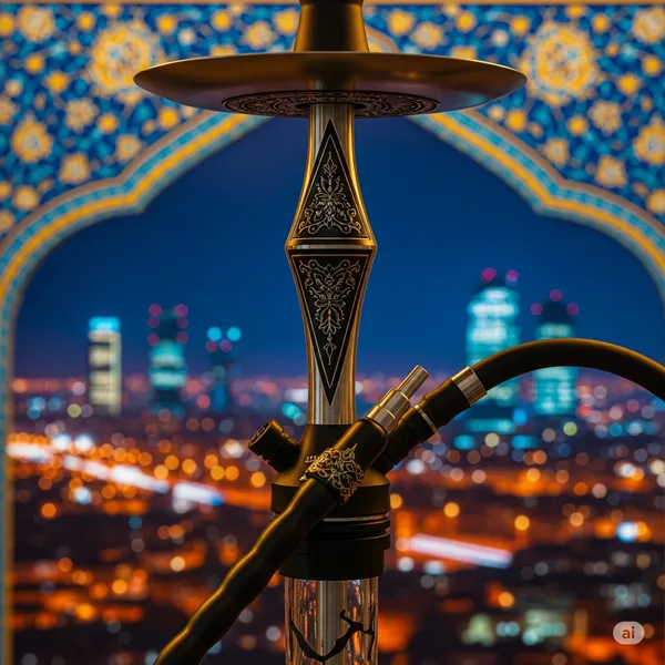 قلیان در محل