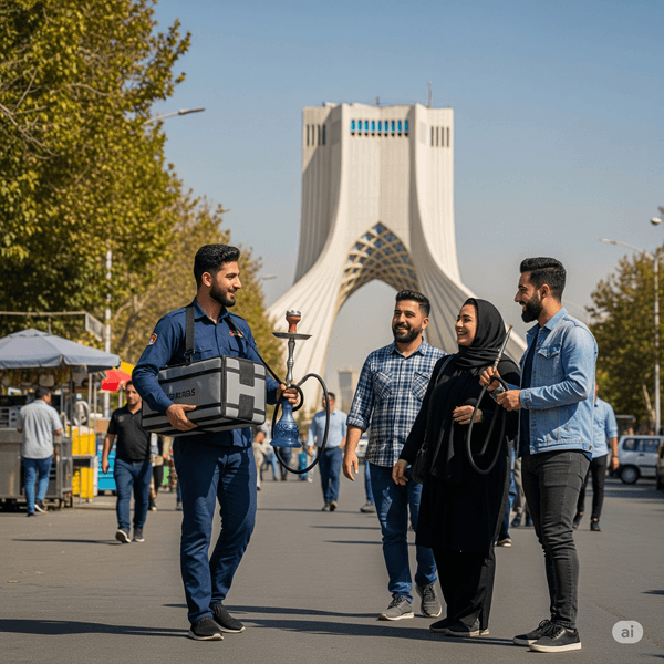 قلیون شبانه‌روزی نیاوران